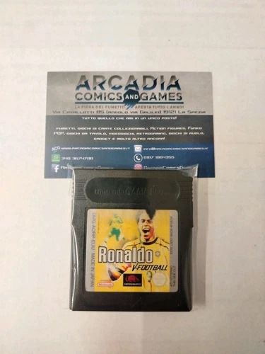 Ronaldo V-Football Game Boy Nintendo GB Solo Cartuccia Loose